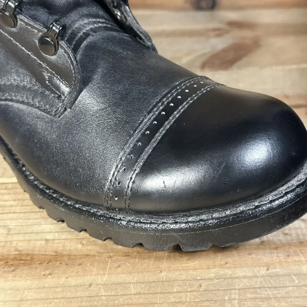 Mens Size 10.5 Corcoran Black Leather 1525 Field Jump  Black Leather Boots USA